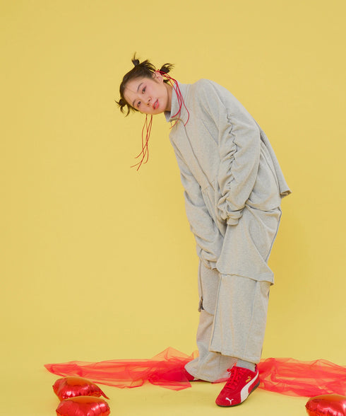 セーラーセットペプラムスウェットジャケット