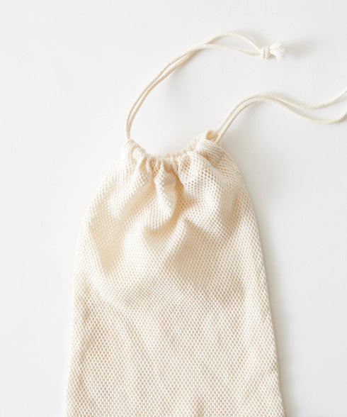 オーガニックコットンレディースフットカバー 洗濯ネットセット