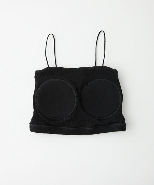 RIB STRAP SHORT TOPS