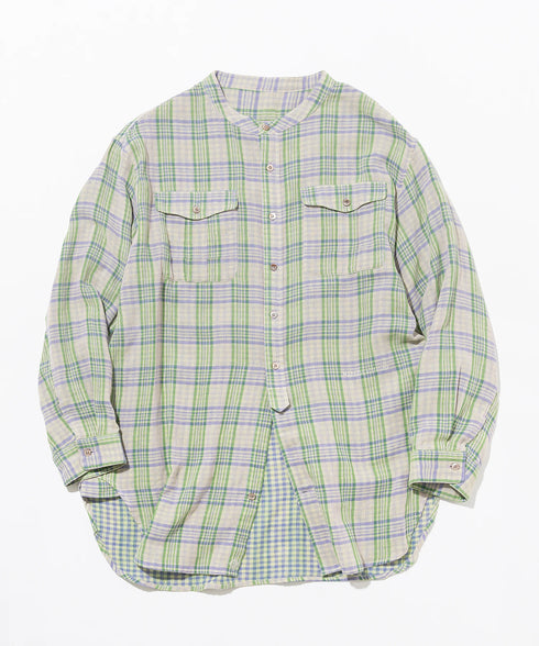 ユーティリティー ロングテールシャツ(ガーゼ)