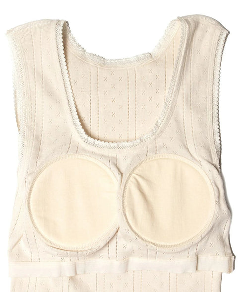 PALM CUP ORGANIC COTTON SLEEVELESS