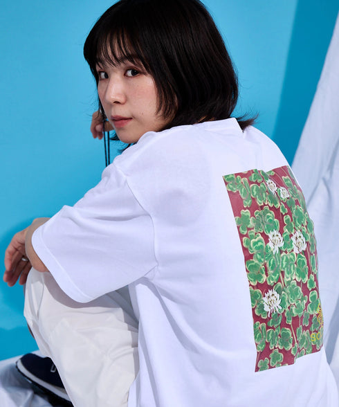 Lucky CloverバックプリントビッグT