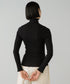 PALM CUP RIB TURTLE NECK