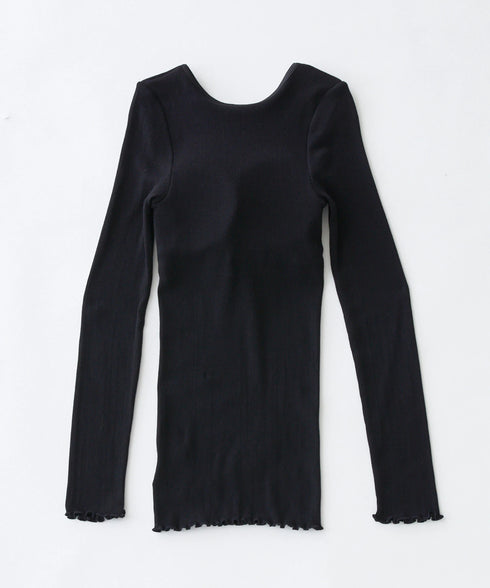 PALM22RIB VNECK BRA LSP/O