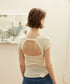BACK OPEN FRENCH PULLOVER
