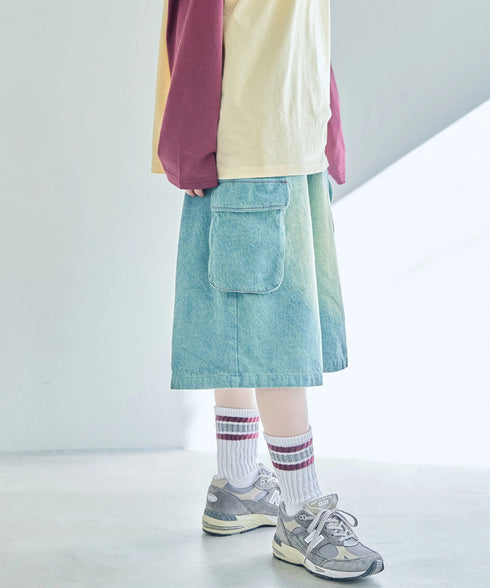 ビッグポケットワイドハーフパンツ【ユニセックス】