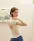 BACK OPEN FRENCH PULLOVER