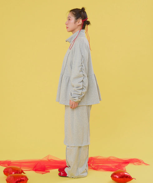 セーラーセットペプラムスウェットジャケット