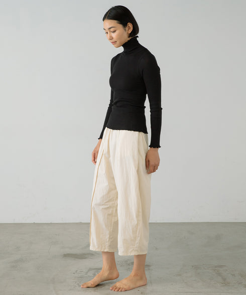 PALM CUP RIB TURTLE NECK