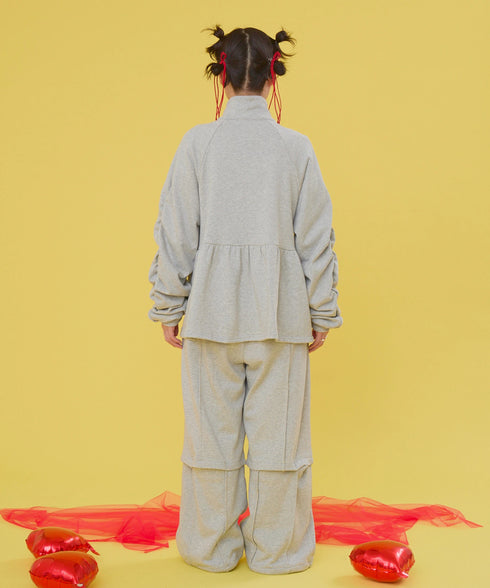 セーラーセットペプラムスウェットジャケット