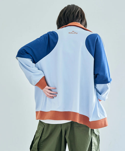 マルチウェイシルバーライントラックジャケット【ユニセックス】