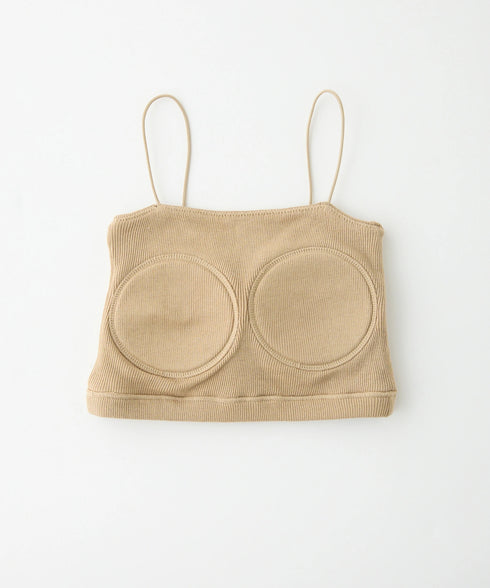 RIB STRAP SHORT TOPS