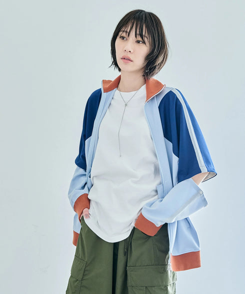 マルチウェイシルバーライントラックジャケット【ユニセックス】