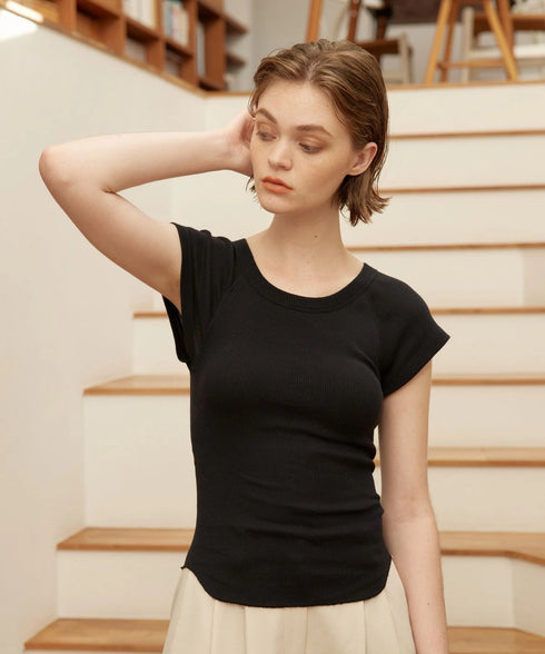 BACK OPEN FRENCH PULLOVER