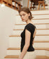 BACK OPEN FRENCH PULLOVER