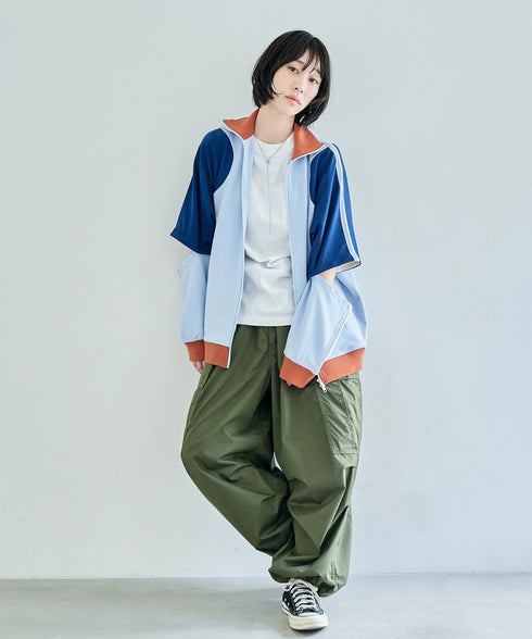 マルチウェイシルバーライントラックジャケット【ユニセックス】