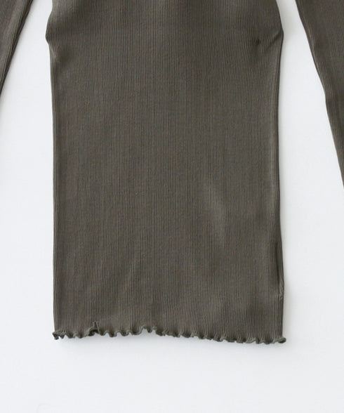 PALM22RIB VNECK BRA LSP/O