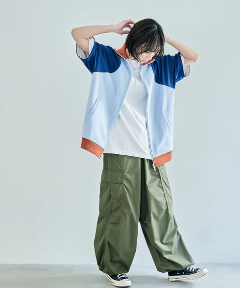 マルチウェイシルバーライントラックジャケット【ユニセックス】