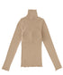 PALM CUP RIB TURTLE NECK