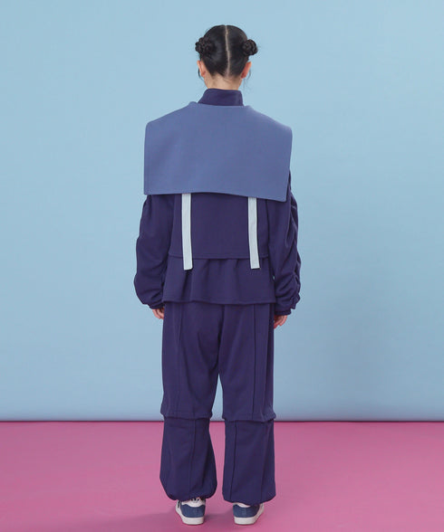 セーラーセットペプラムスウェットジャケット