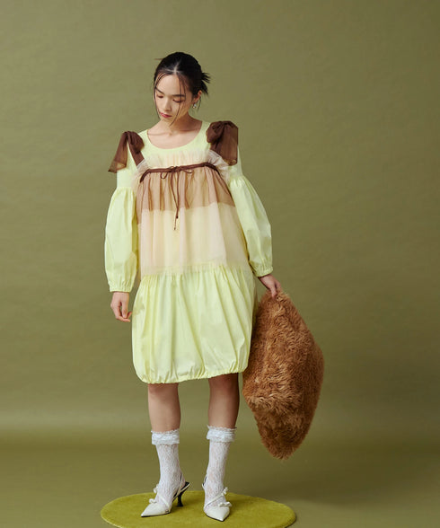 マルチウェイビスチェセットバルーンワンピース