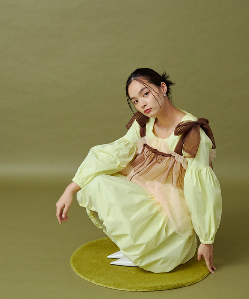 マルチウェイビスチェセットバルーンワンピース