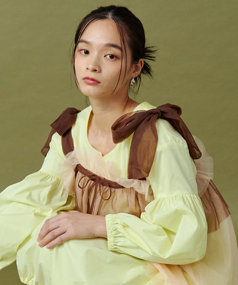 マルチウェイビスチェセットバルーンワンピース