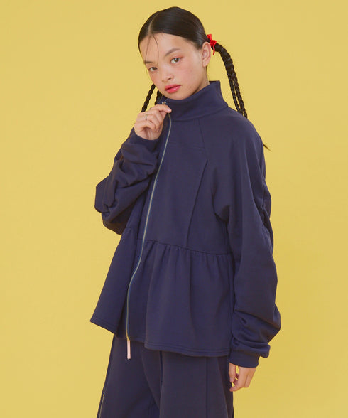 セーラーセットペプラムスウェットジャケット