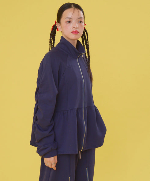 セーラーセットペプラムスウェットジャケット