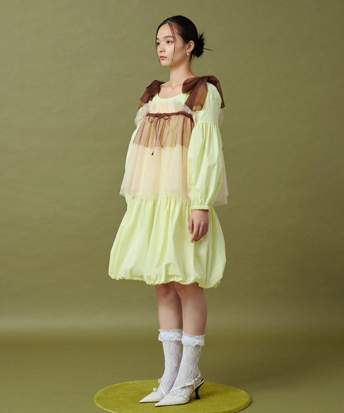 マルチウェイビスチェセットバルーンワンピース