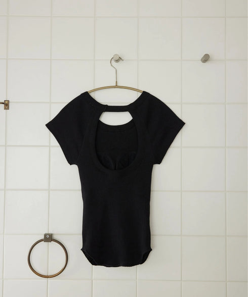 BACK OPEN FRENCH PULLOVER