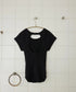 BACK OPEN FRENCH PULLOVER