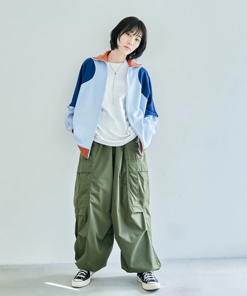 マルチウェイシルバーライントラックジャケット【ユニセックス】