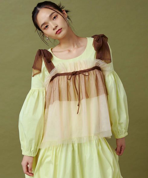 マルチウェイビスチェセットバルーンワンピース