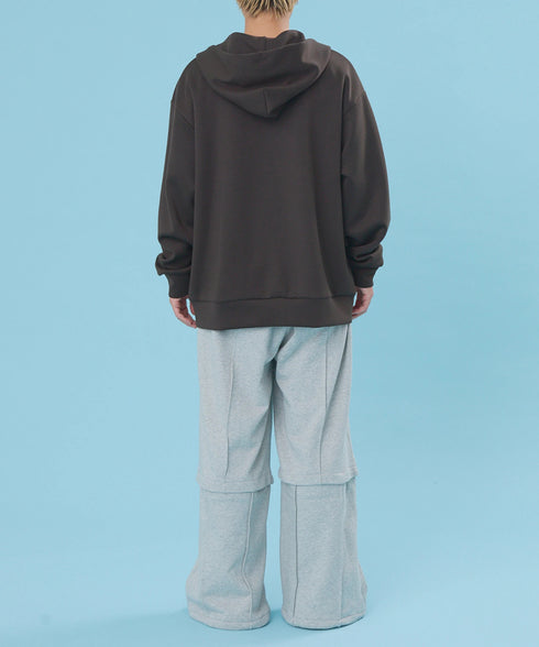 マルチウェイジップラインスウェットパンツ