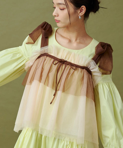 マルチウェイビスチェセットバルーンワンピース