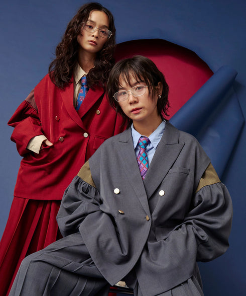 2WAYボリュームスリーブテーラードジャケット