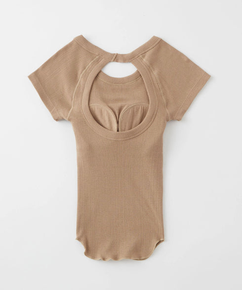 BACK OPEN FRENCH PULLOVER