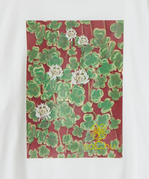 Lucky CloverバックプリントビッグT