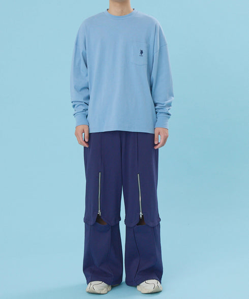 マルチウェイジップラインスウェットパンツ