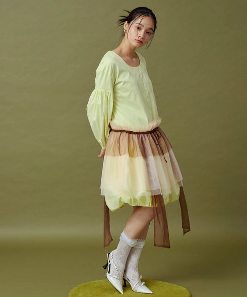 マルチウェイビスチェセットバルーンワンピース