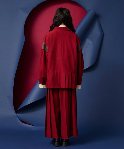 2WAYボリュームスリーブテーラードジャケット