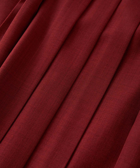 ボリュームオールプリーツパンツ