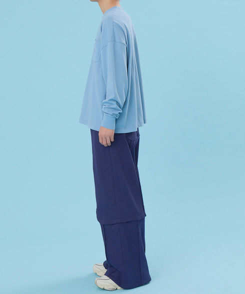 マルチウェイジップラインスウェットパンツ