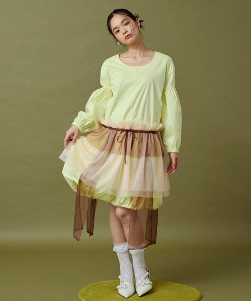 マルチウェイビスチェセットバルーンワンピース