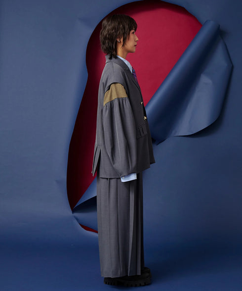 2WAYボリュームスリーブテーラードジャケット