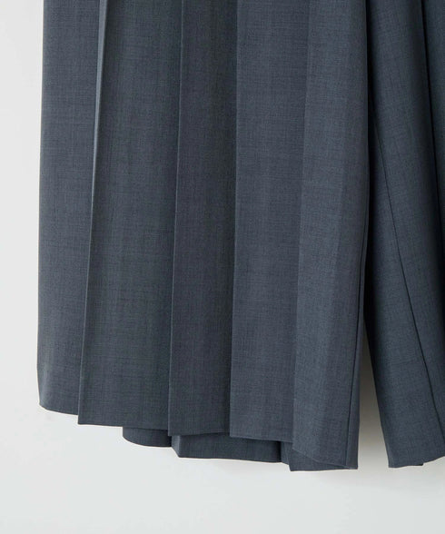 ボリュームオールプリーツパンツ