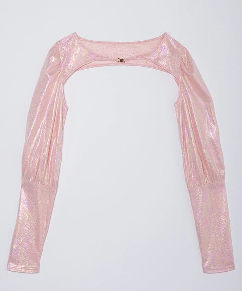 オーロラドッキングシャーリングトップス