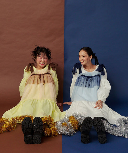 マルチウェイビスチェセットバルーンワンピース