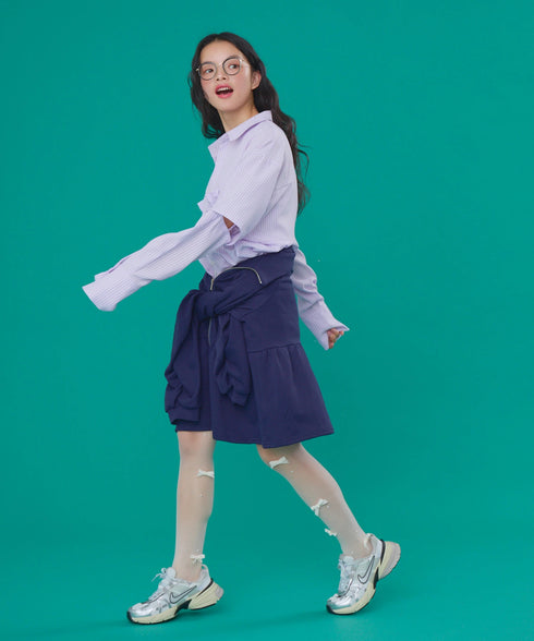 セーラーセットペプラムスウェットジャケット